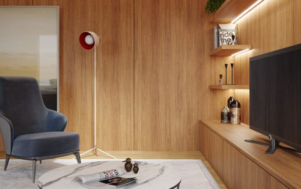 Ambiente Cumaru - Linha Essencial Wood